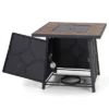 28" Outdoor Gas Fire Pit Table - Captiva Designs
