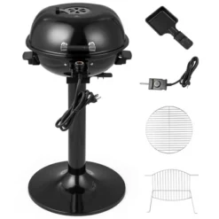 Costway 1600W Electric BBQ Grill With Warming Rack, Temperature Control & Grease Collector 20 Costway 1600W Electric BBQ Grill With Warming Rack, Temperature Control & Grease Collector -Garden & Outdoors GUEST dfadd000 402e 444f b47f c39ff123afdb