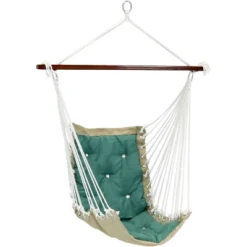 Sunnydaze Decor Sunnydaze Large Tufted Victorian Hammock Chair Swing For Backyard And Patio - 300 Lb Weight Capacity 18 Sunnydaze Decor Sunnydaze Large Tufted Victorian Hammock Chair Swing For Backyard And Patio - 300 Lb Weight Capacity -Garden & Outdoors GUEST dfcf629c dedb 4aef 9d51 04fcea9cd336