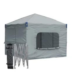 Aoodor 10' X 10' Pop Up Canopy Tent With Removable Mesh Window Sidewalls, Portable Instant Shade Canopy With Roller Bag 17 Aoodor 10' X 10' Pop Up Canopy Tent With Removable Mesh Window Sidewalls, Portable Instant Shade Canopy With Roller Bag -Garden & Outdoors GUEST e061a561 097c 423d 8c4c 42872453d885