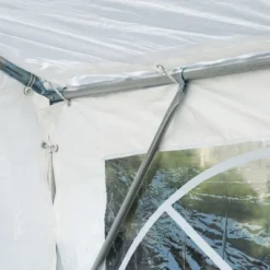 Outsunny 13' X 26' Event Tent & Party Pavilion, Removable Sidewalls, Zipper Doors, Extra Large Steel Frame, Stylish Windows, Wedding White -Garden & Outdoors GUEST e1d46875 a386 4fd3 9baf d2f65372a3da