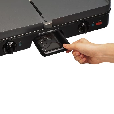 Hamilton Beach Black 3 In 1 Grill/Griddle- 38546 1 Hamilton Beach Black 3 In 1 Grill/Griddle- 38546