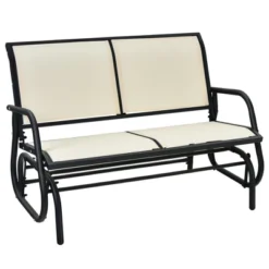 Costway Patio Swing Glider Bench Loveseat Rocking Chair Backyard Poolside -Garden & Outdoors GUEST ecedf38c 0dde 4497 b97f f04366d264e3