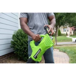 24V 2Ah Power All String Trimmer And Blower Combo With USB Battery And Slow Charger - Greenworks -Garden & Outdoors GUEST ed72ca8a 5835 4ab4 940e 11911a6c0535