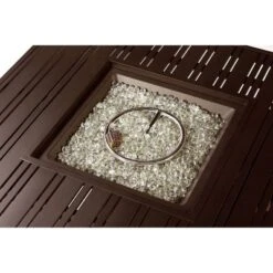 42" Square 55000 BTUs Propane Glass Fire Pit Table Set With 2 Covers - Gray - Oakland Living 12 42" Square 55000 BTUs Propane Glass Fire Pit Table Set With 2 Covers - Gray - Oakland Living -Garden & Outdoors GUEST eea956ef 1ca0 48f1 8ab4 1022e2879947