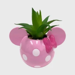 Disney 2pc Indoor/Outdoor Ceramic Mickey And Minnie Mouse Icon Succulent Set Pink/White 12 Disney 2pc Indoor/Outdoor Ceramic Mickey And Minnie Mouse Icon Succulent Set Pink/White -Garden & Outdoors GUEST f050ce3c 10bc 4ed4 a524 e0a8b577ee4f