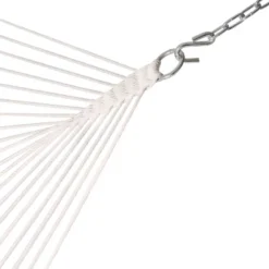 Sunnydaze Decor Sunnydaze 2-Person Outdoor Quilted Fabric Hammock With Spreader Bars With Freestanding Stand And Detachable Pillow - 350 Lb Capacity - Tidal Wave -Garden & Outdoors GUEST f1a00b3b 1f4c 4c9a 90c9 54af2870d691