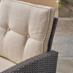 Sanger 5pc Wicker Chat Set Gray - Christopher Knight Home -Garden & Outdoors GUEST f265da44 e239 4ad8 bc05 ee19137abfcd
