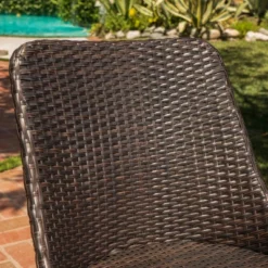 Delphi 2pk Wicker Dining Chairs - Brown - Christopher Knight Home 5 Delphi 2pk Wicker Dining Chairs - Brown - Christopher Knight Home -Garden & Outdoors GUEST f5155f4b db91 4027 b393 c39fc7ebeb21