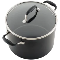 Anolon Advanced Home 10qt Covered Stockpot Onyx -Garden & Outdoors GUEST f812f9f9 4015 49fb bccb f8223b38e76f