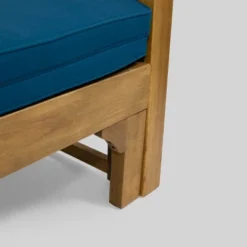 Long Beach Acacia Wood Extendable Patio Daybed Sofa Teak - Christopher Knight Home -Garden & Outdoors GUEST f94e48c8 08bd 484e 9f0f ae7b47feaba2