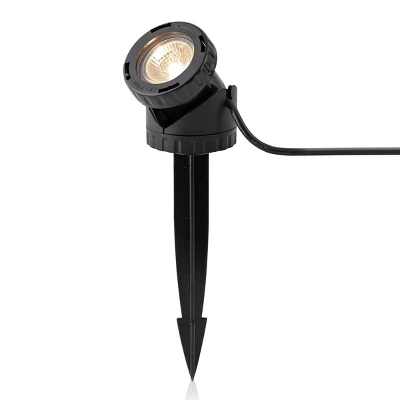 3pk Power Beam Electric LED Spotlights With Transformer Cord Black - Alpine Corporation 7 3pk Power Beam Electric LED Spotlights With Transformer Cord Black - Alpine Corporation - Image 7