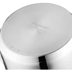 BergHOFF Comfort 18/10 Stainless Steel 6.25" Saucepan 1.7Qt., Long Handle, Glass Lid -Garden & Outdoors GUEST fa0dd49e b90b 4ecf a50a 1f4f938cdf16