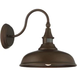 John Timberland Gough Rustic Farmhouse Outdoor Barn Light Fixture Bronze Dusk To Dawn Motion Sensor Dark Sky 12 1/2" For Post Exterior Deck House Yard 12 John Timberland Gough Rustic Farmhouse Outdoor Barn Light Fixture Bronze Dusk To Dawn Motion Sensor Dark Sky 12 1/2" For Post Exterior Deck House Yard -Garden & Outdoors GUEST fa34dada 4d11 43e3 9c65 77f2a82235b9