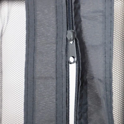 Outsunny Patio Gazebo 10' X 10' Outdoor Soft Top Canopy Tent With Zippered Mesh Sidewalls, Privacy Curtains, Netting 5 Outsunny Patio Gazebo 10' X 10' Outdoor Soft Top Canopy Tent With Zippered Mesh Sidewalls, Privacy Curtains, Netting - Image 5