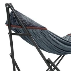Tranquillo Universal 116 Inch Double Hammock Swing With Adjustable Powder-Coated Steel Stand And Carry Bag For Indoor Or Outdoor Use, Gray 7 Tranquillo Universal 116 Inch Double Hammock Swing With Adjustable Powder-Coated Steel Stand And Carry Bag For Indoor Or Outdoor Use, Gray -Garden & Outdoors GUEST fb09a373 8a6d 4c52 991c 4082c2d3f029