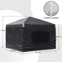 Aoodor Pop Up Canopy Tent With Removable Mesh Window Sidewalls, Portable Instant Shade Canopy With Roller Bag 15 Aoodor Pop Up Canopy Tent With Removable Mesh Window Sidewalls, Portable Instant Shade Canopy With Roller Bag -Garden & Outdoors GUEST fb45f34f 0be5 4bf3 a945 0fc1a035568a