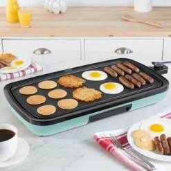 Dash Everyday Electric Griddle - Aqua -Garden & Outdoors GUEST ff6e7e8b c32f 44f5 9c38 c08032c03be2